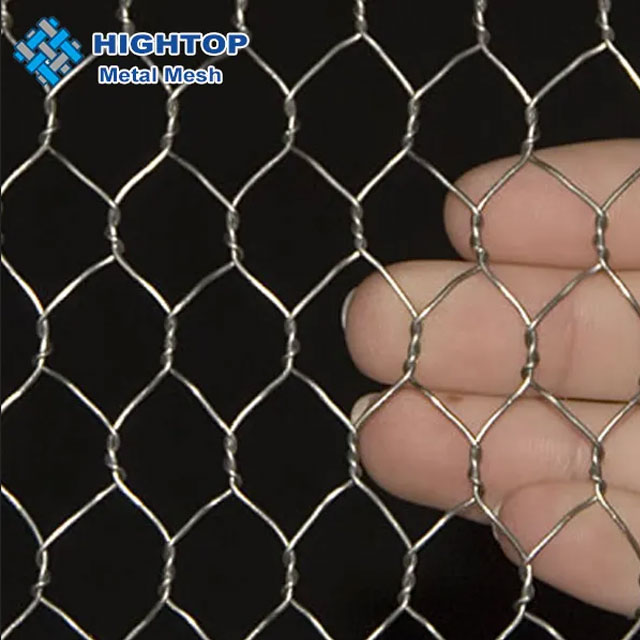 Galvanized Hexagonal Wire Mesh Hightop Metal Mesh