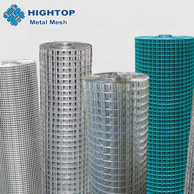 6X6 Corrosion Resistant Galvanized Iron Welded Wire Mesh Hightop